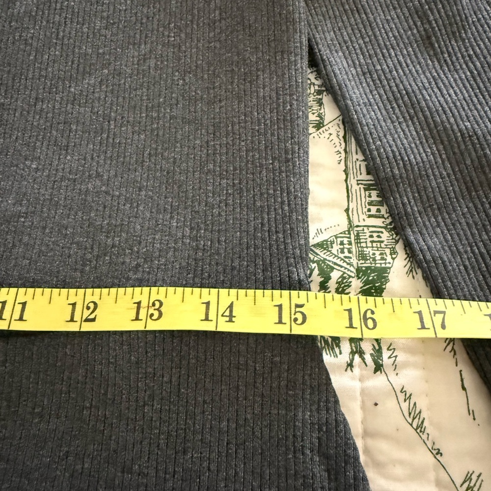 CAbi Ribbed Gray Knit Top - Picture 7 of 7